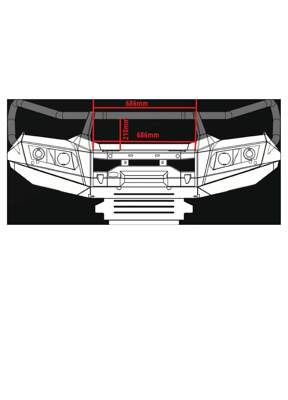 Raxar Looped Bull Bar for Isuzu MU-X 06/2021+